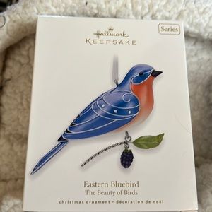 NIB 2010 Hallmark Keepsake “Eastern Bluebird” The Beauty of Birds Series